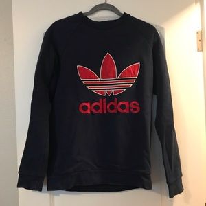 Adidas logo Crewneck sweatshirt